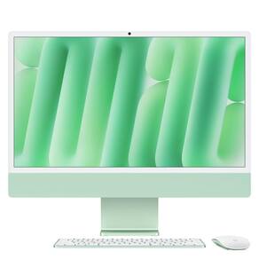 iMac 24", M4, CPU 10 núcleos e GPU 10 núcleos, Memória Unificada 24GB, 512GB SSD - Verde