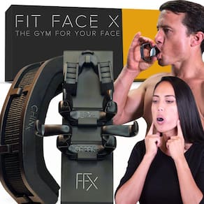 Face Sculpting Gym Fit Face X com 4 ferramentas para mais de 60 músculos