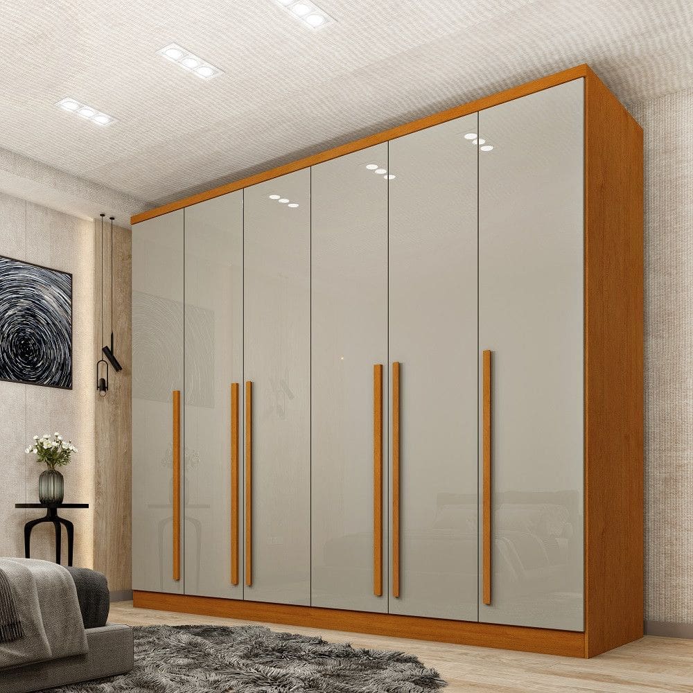 Guarda Roupa Casal 6 Portas Sevila Tcil