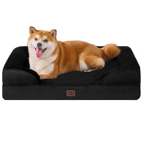 Cama ortopédica para cães EHEYCIGA Waterproof Memory Foam Large