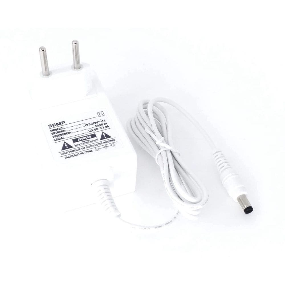 Fonte De Alimentacao Semp Toshiba 12V 3A Bivolt - Branca Reful