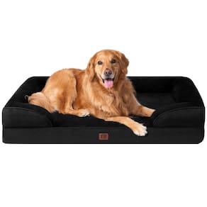 Cama ortopédica para cães EHEYCIGA Waterproof Memory Foam Large