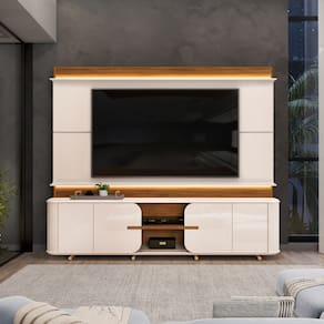 Estante Home Ripada para TV até 75 Polegadas LED 4 Portas Lord DJ Móveis