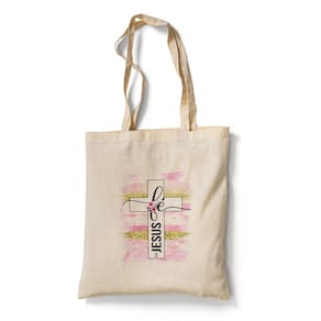 Ecobag Bolsa Sacola Tema Relisioso Fé Em Jesus