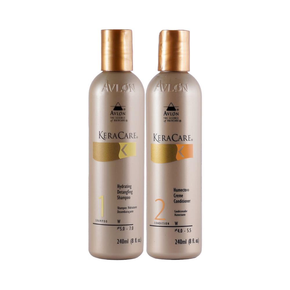 Keracare Hydrating Detangling Shampoo 240 Ml + Keracare Humecto Creme Conditioner 240 Ml