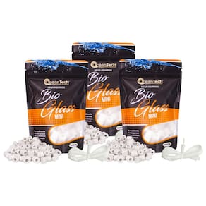 Kit 3 Mídia Biológica Mini Anel Cerâmica Oceantech 100Ml