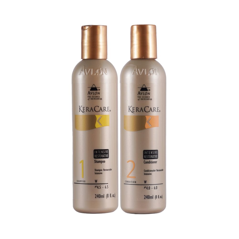 Keracare Intensive Restorative Shampoo 240 Ml + Keracare Intensive Restorative Conditioner 240