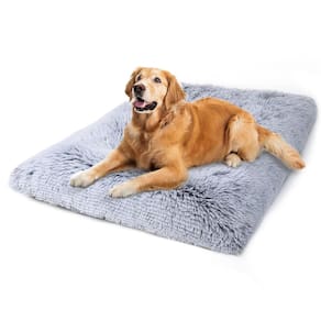 Cama para cães Vonabem Extra Large, de pelúcia, lavável, 100 kg, cinza