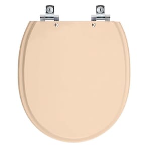 Assento Sanitário Com Fechamento Lento Village Rosa Floral Para Vaso Deca