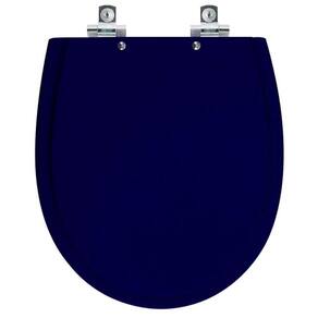 Assento Sanitário Soft Close Polo Azul Para Vaso Hervy