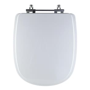 Tampa Vaso Sanitário Madeira Laqueada Sabatini Branco Para Bacia Icasa