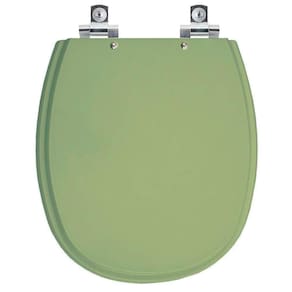 Assento Sanitário Soft Close Aspen Verde Malva Para Vaso Deca
