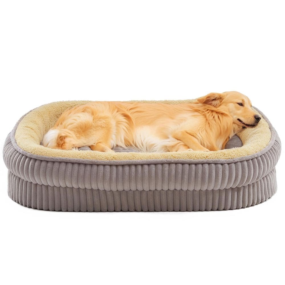 Cama para cães DEBANG HOME Espuma ortopédica para caixas de ovos para raças de cães de médio e grande porte