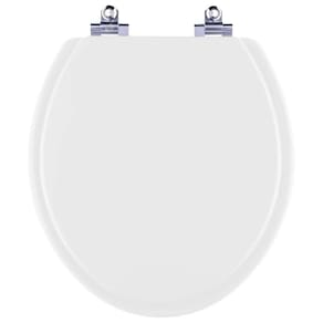 Assento Sanitário Laqueado Soft Close Atlantis Branco Para Vaso Belize