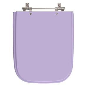 Assento Sanitário Poliester Tivoli Bermuda (lilás) Para Vaso Ideal Standard