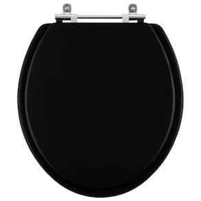 Tampa De Vaso Sanitário Evolution Preto Para Bacia Santamarina