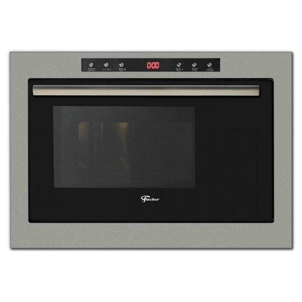 Forno Micro Ondas De Embutir Infinity 25 Litros Inox Fischer Inox 110V