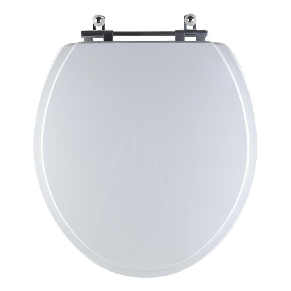 Assento Sanitário Tampa De Vaso Branco Mdf Laqueado Eco Para Bacia Celite