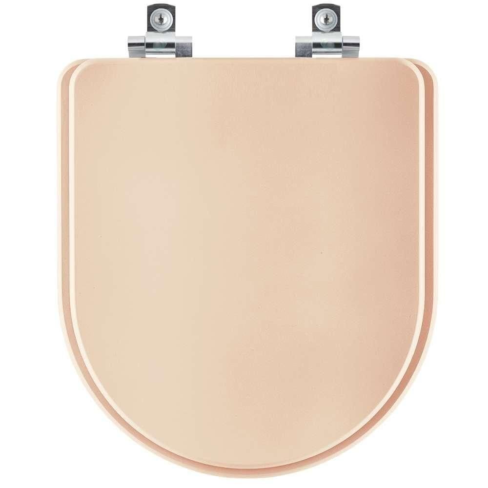 Assento Sanitário Soft Close Valentina Rose Para Vaso Hervy