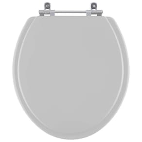 Tampa De Vaso Sanitário Evolution Cinza Claro Para Louça Santamarina