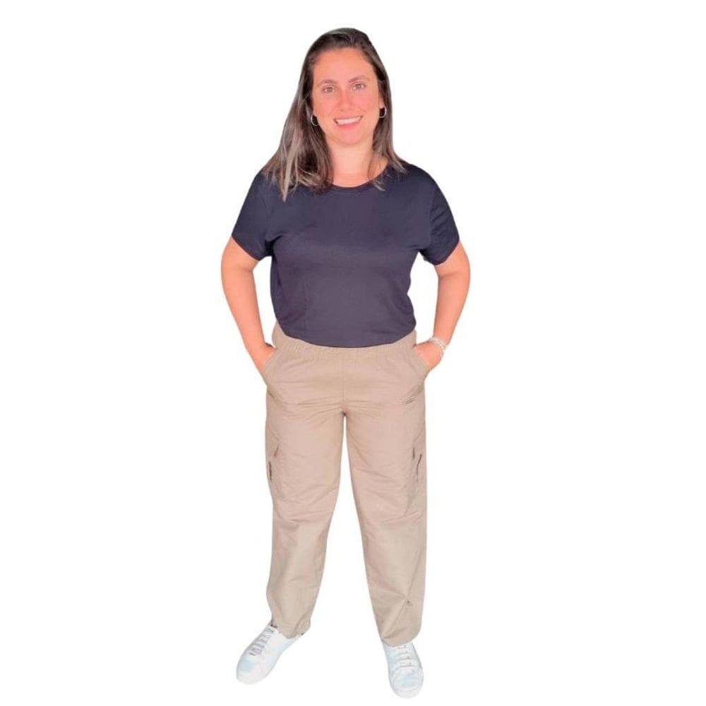 Calça Cargo Feminina 8955 Contra Regra Nylon