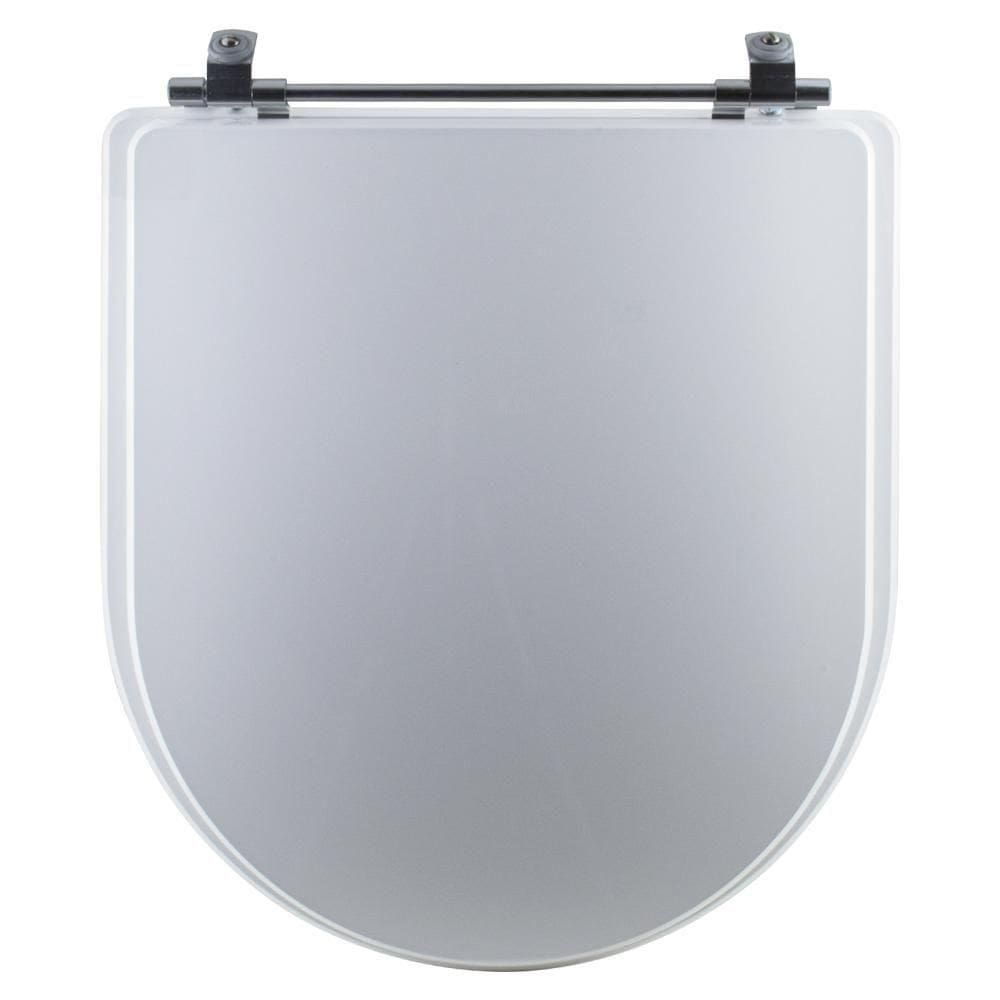 Assento Sanitário Tampa De Vaso Branco Mdf Laqueado Calypso Para Bacia Incepa