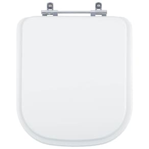 Tampa De Vaso Em Mdf Gap Branco Para Bacia Roca