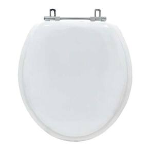 Assento Sanitario Almofadado Convencional Oval Branco
