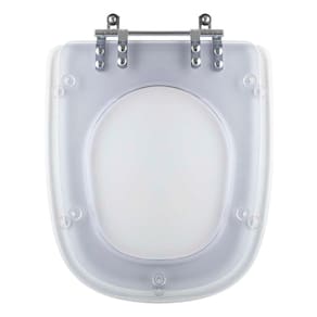 Assento Sanitario Poliester Ibiza Transparente Para Vaso Incepa