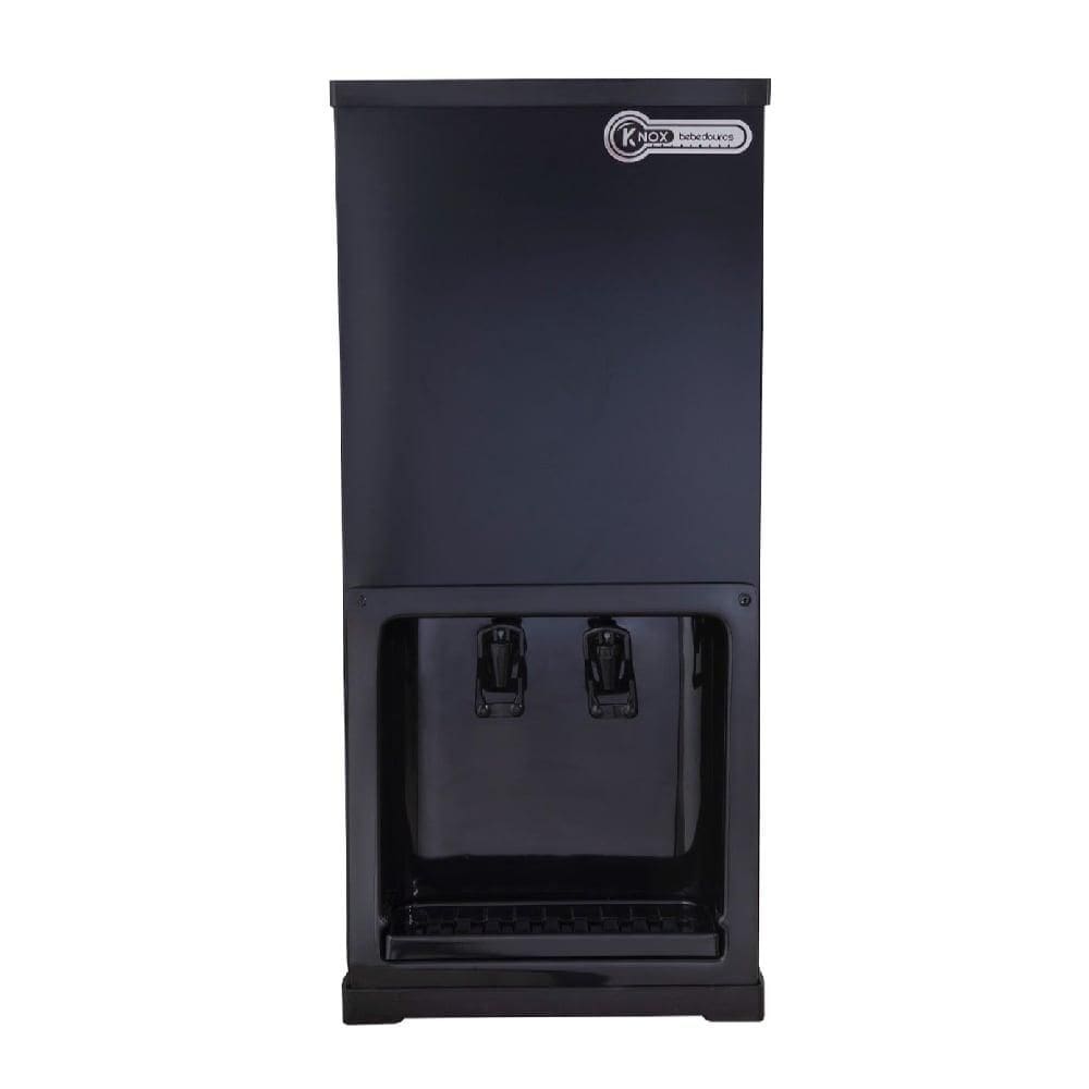 Bebedouro Industrial de Mesa Knox 25 Litros 2 Torneiras Geladas Black -220V