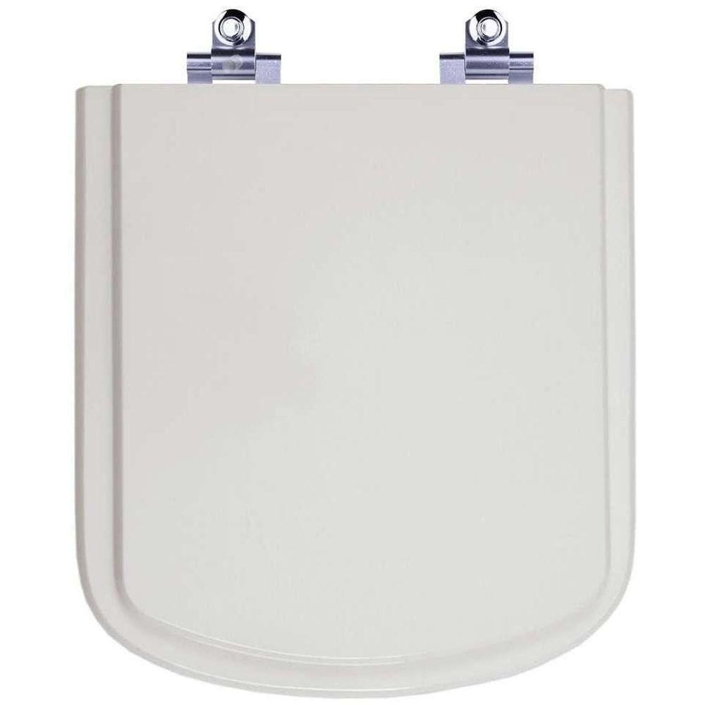 Assento Sanitário Laqueado Soft Close Bali Cinza Platina (cinza Claro) Para Vaso Incepa