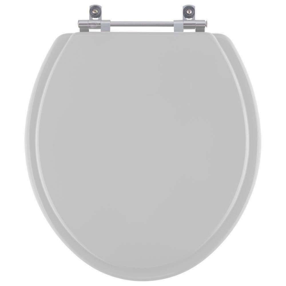 Assento Sanitário Poliester Parati Cinza Claro Para Vaso Logasa