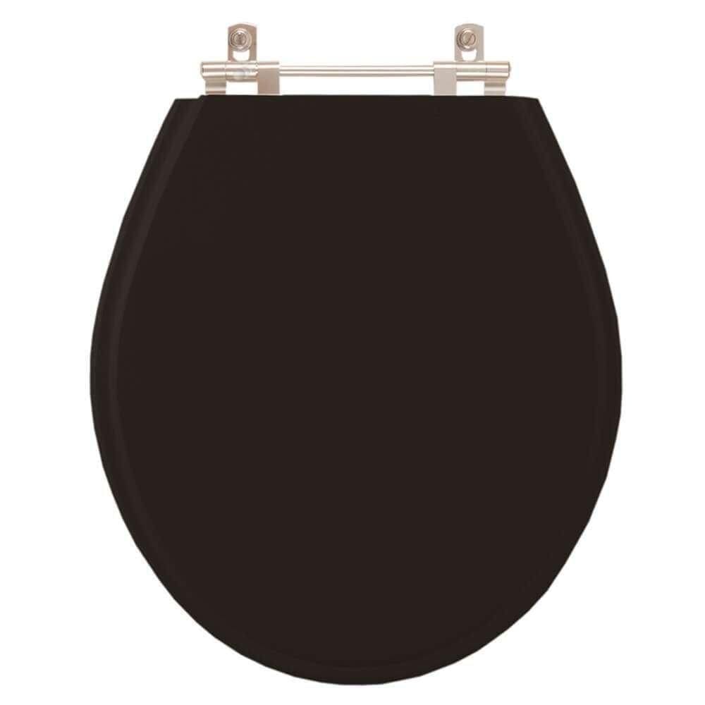 Assento Sanitário Carina Preto Para Ideal Standard
