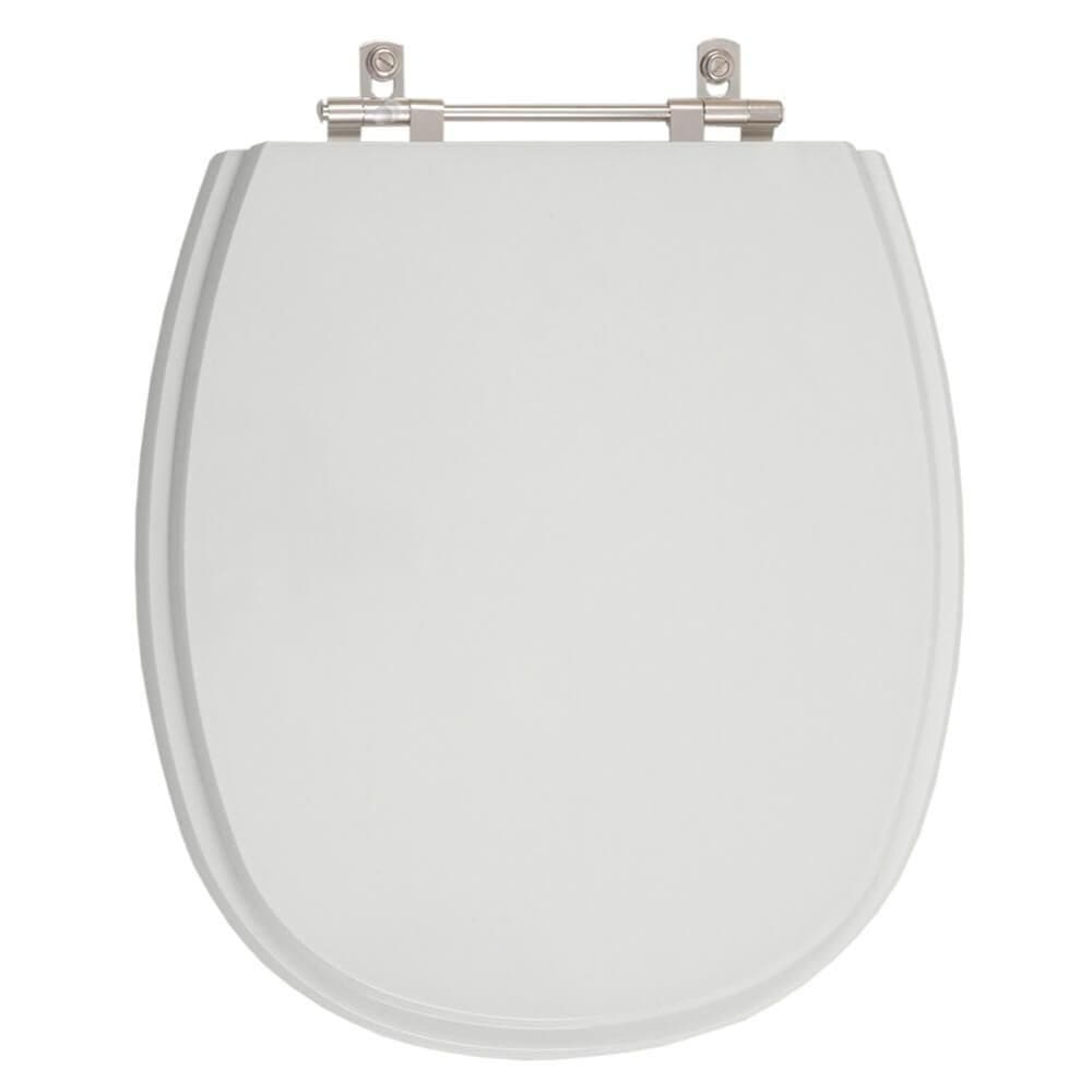 Tampa De Vaso Aspen Cinza Real Para Bacia Deca 6lpf