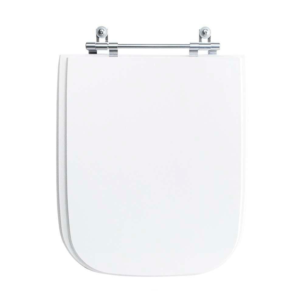 Assento Sanitário Tampa De Vaso Branco Resina Poliester Tivoli Para Bacia Ideal Standard