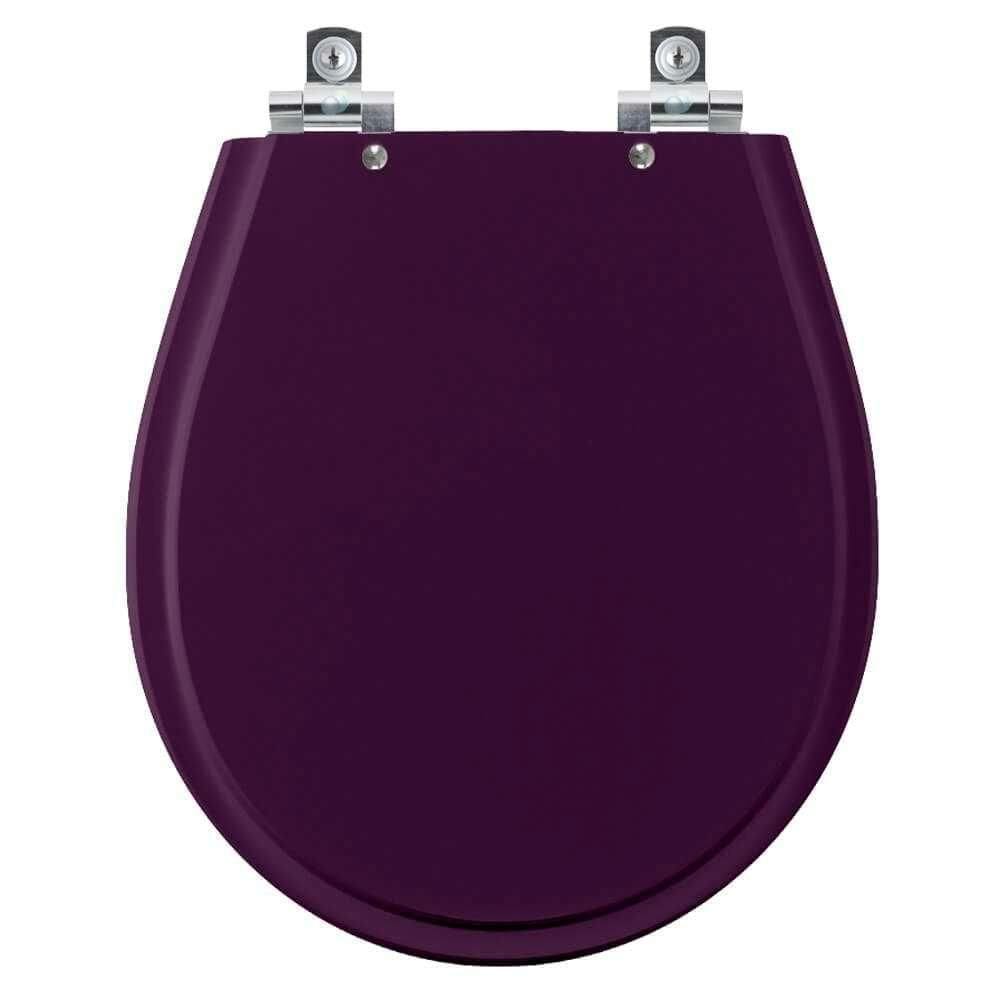 Assento Sanitário Soft Close Avalon Ametista Para Vaso Ideal Standard