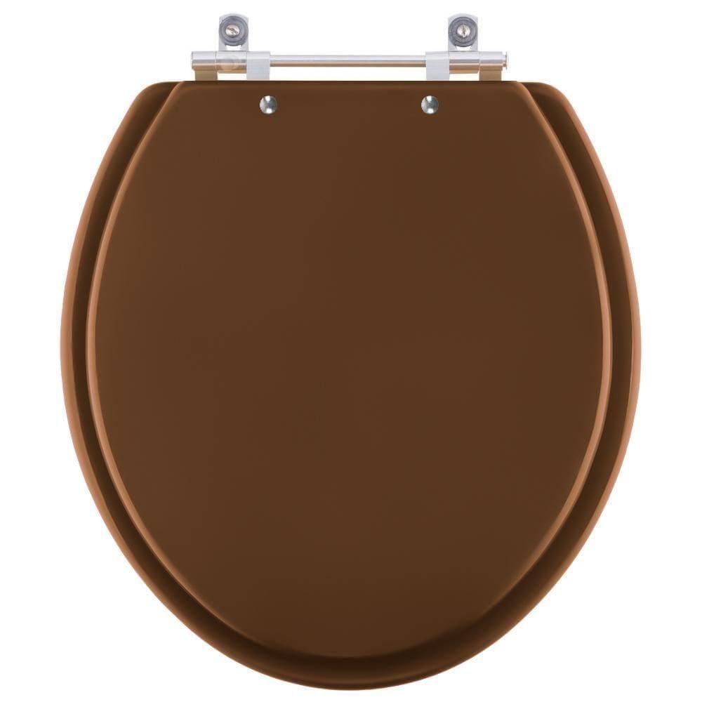 Assento Sanitário Laqueado Liberty Ocre Para Louça Santamarina