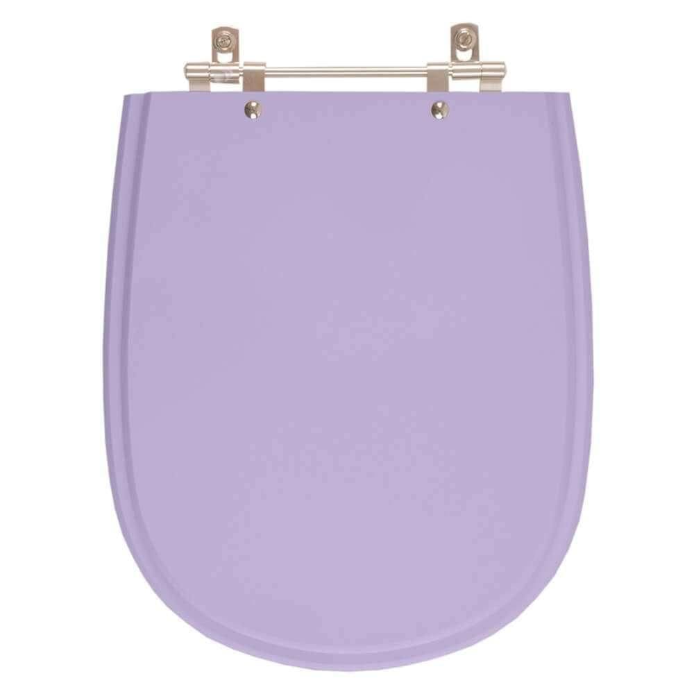 Assento Sanitário Paris Bermuda (lilás) Para Vaso Ideal Standard