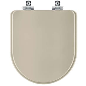 Assento Sanitário Soft Close Carrara Bege Saara Para Vaso Deca