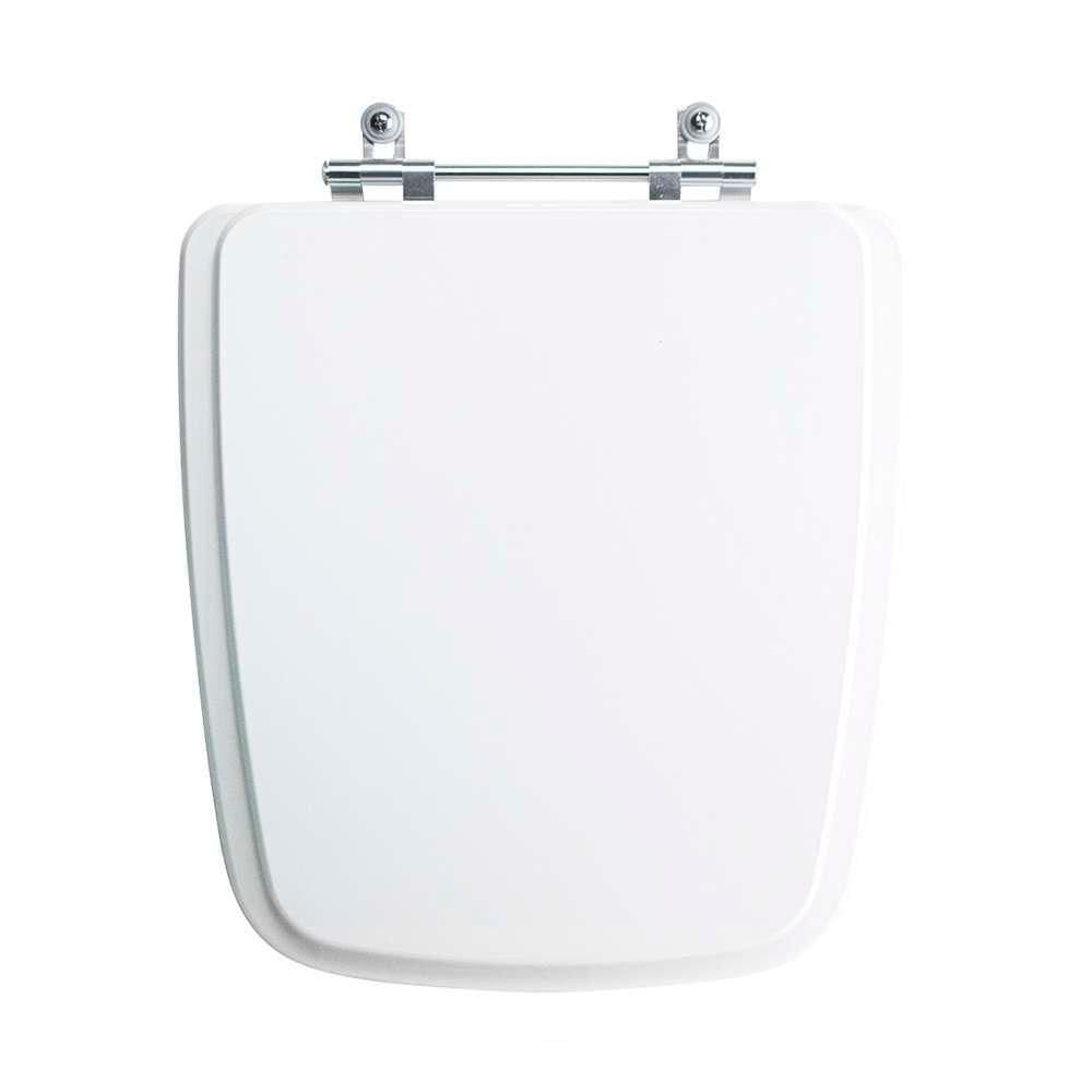 Assento Sanitário Tampa De Vaso Branco Mdf Laqueado Boss Para Bacia Incepa