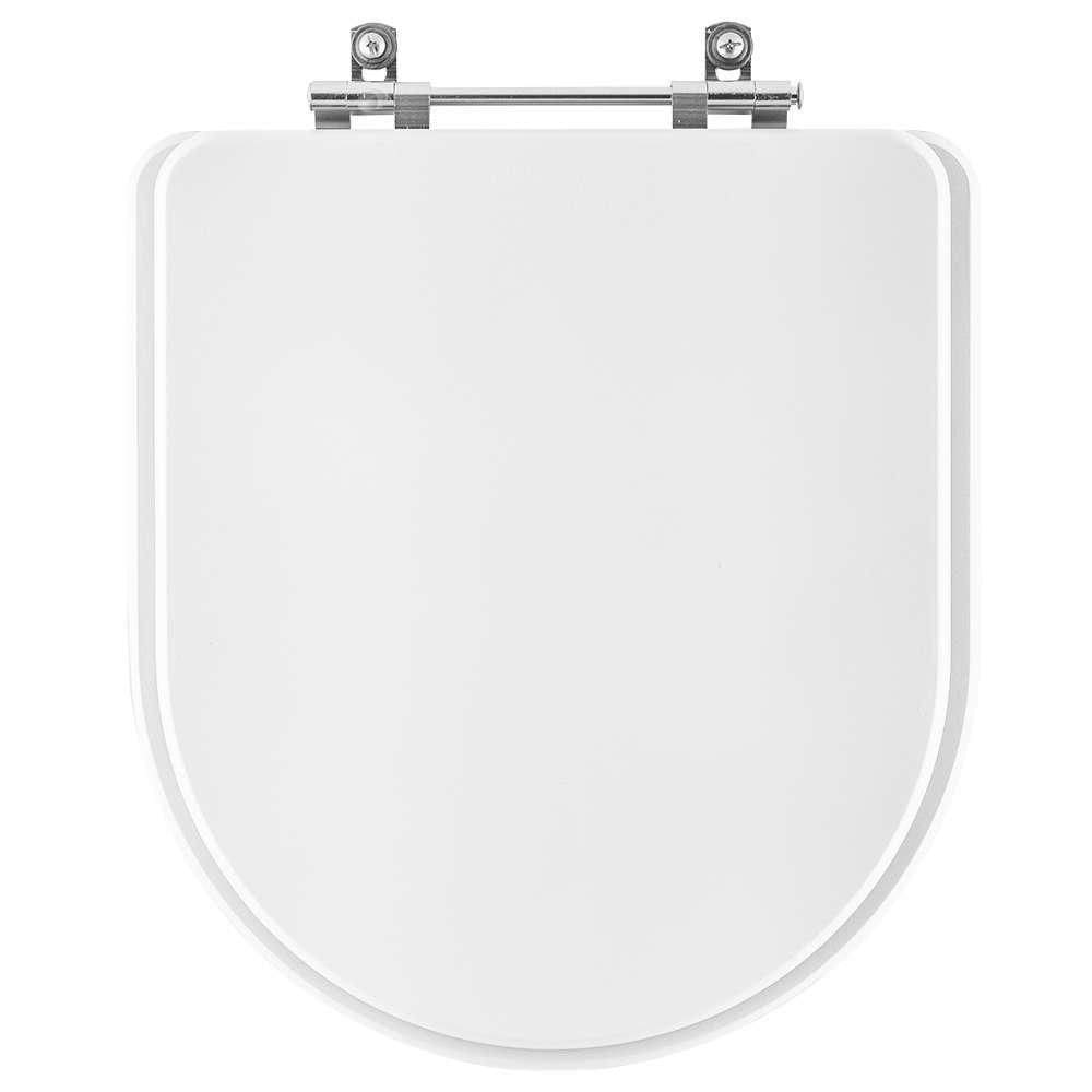 Assento Sanitário Laqueado Levanzo Branco Para Vaso Eternit