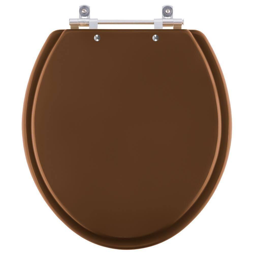 Assento Sanitário Laqueado Evolution Ocre Para Bacia Santamarina