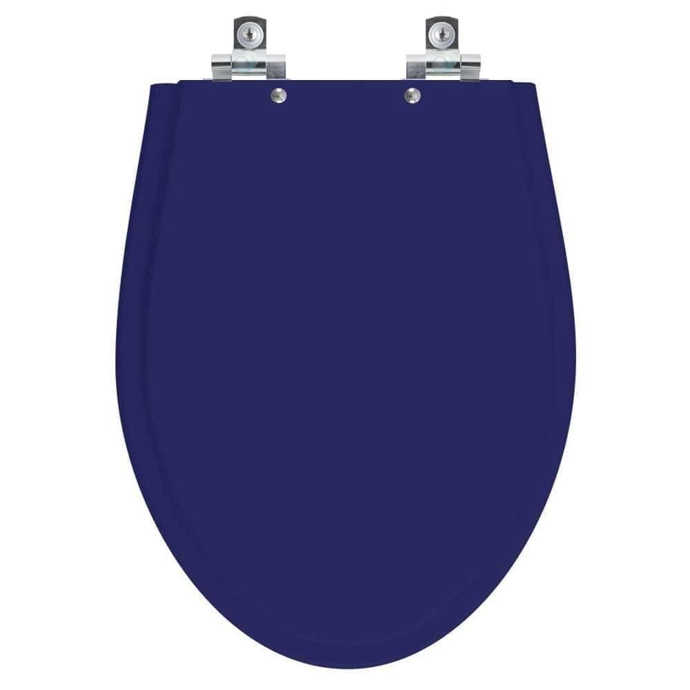 Assento Sanitário Soft Close Absolute Cobalto Para Vaso Ideal Standard
