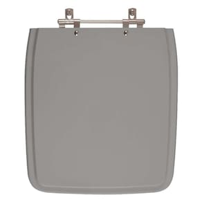Tampa De Vaso Vila Rica Cinza Escuro Para Bacia Icasa 6lpf