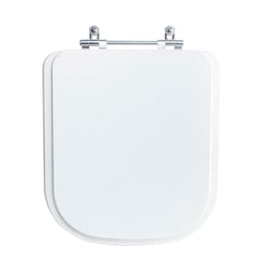 Assento Sanitário Tampa De Vaso Branco Resina Poliester Gap Para Bacia Roca