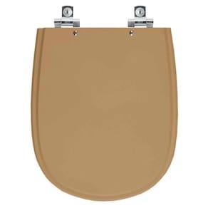 Assento Sanitário Soft Close Paris Amendoa Para Vaso Ideal Standard