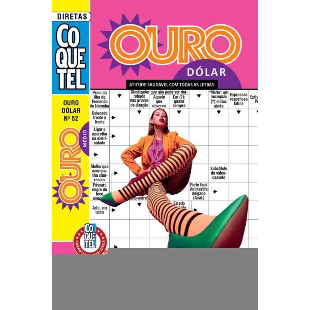 Livro Coquetel Ouro Dólar 52