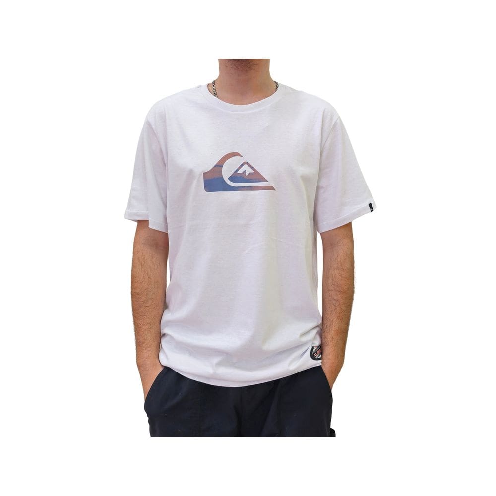 Camiseta Quiksilver Gradient Logo Signature