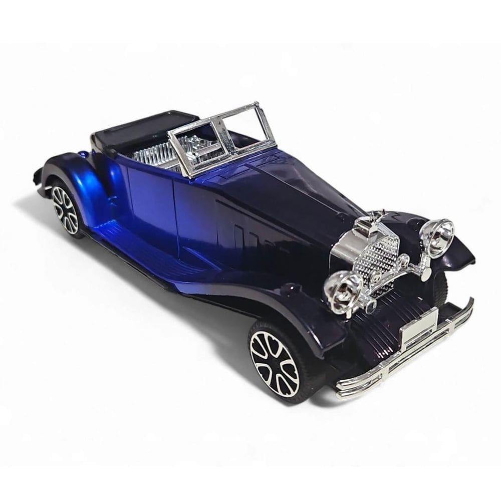 Carrinho Miniatura Antigo Clássico Fricção Colecionável 24Cm