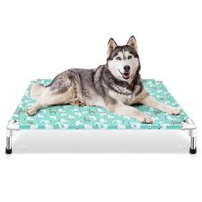 Cama elevada para cães Modorki Pet Berço para cães grandes em ambientes internos/externos